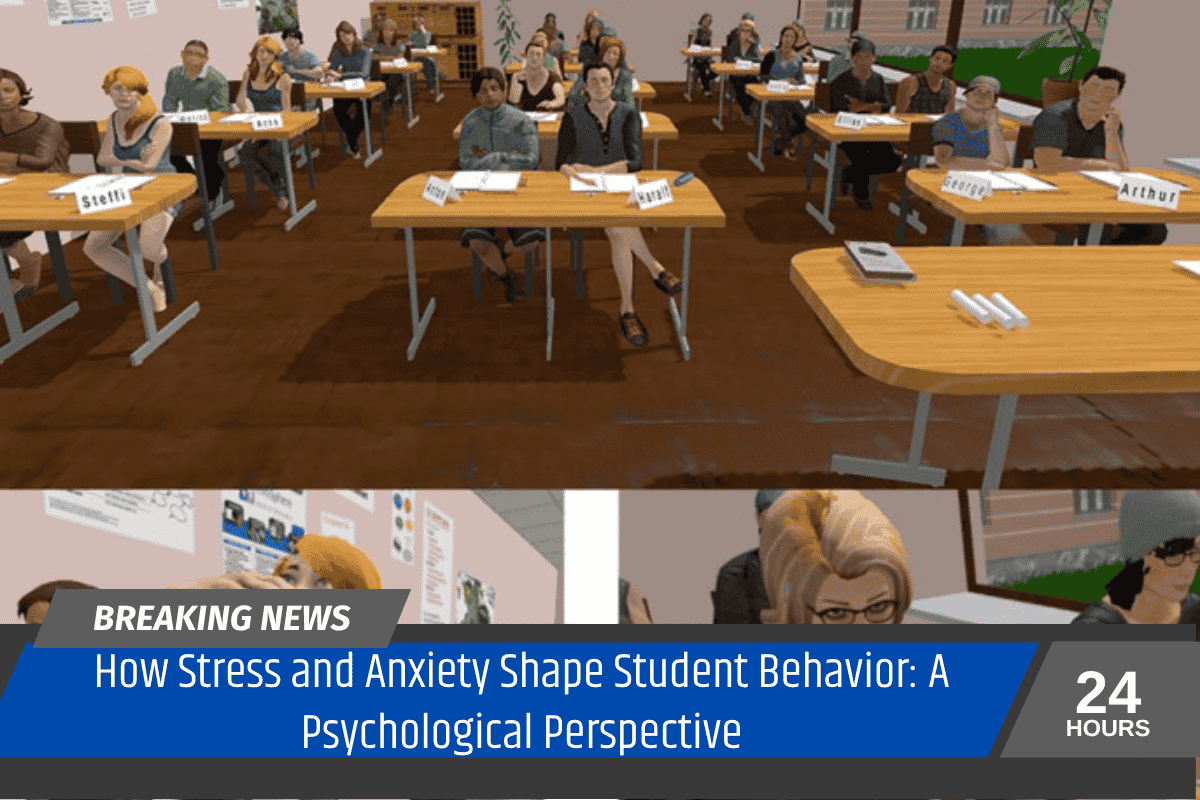 How Stress and Anxiety Shape Student Behavior: A Psychological Perspective